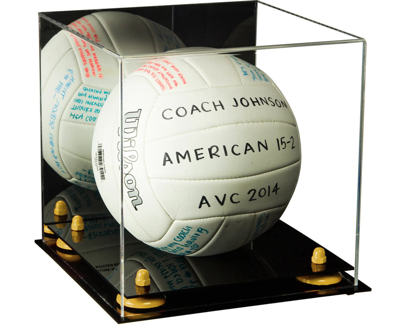 Acrylic Volleyball Display Case for sale on Better Display Cases