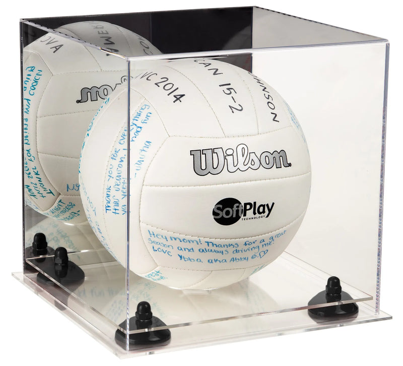 Acrylic Volleyball Display Case for sale on Better Display Cases