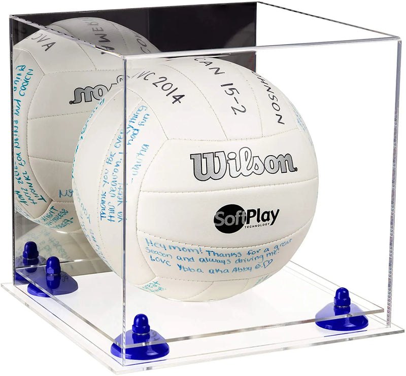 Acrylic Volleyball Display Case for sale on Better Display Cases