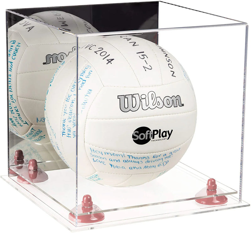 Acrylic Volleyball Display Case for sale on Better Display Cases