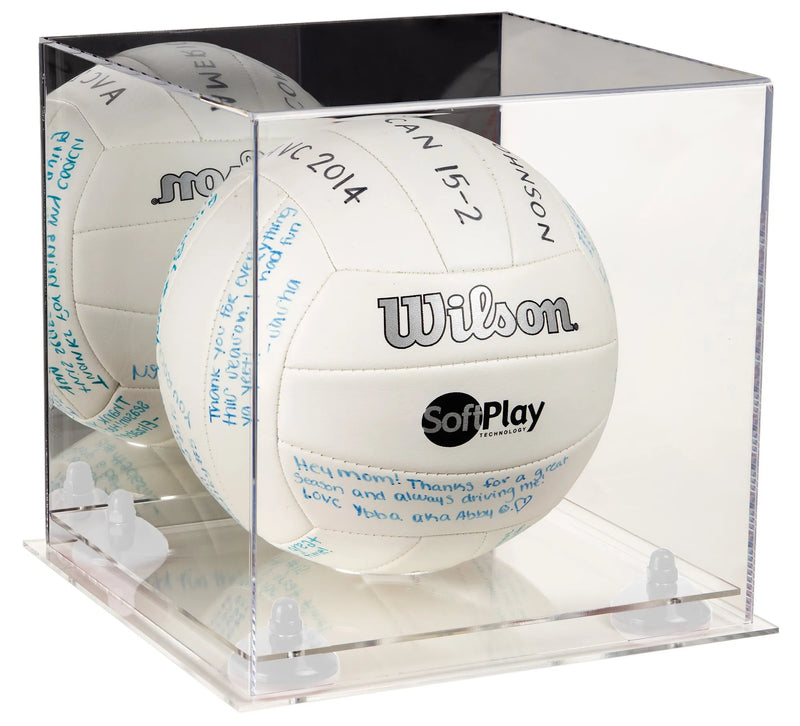 Acrylic Volleyball Display Case for sale on Better Display Cases