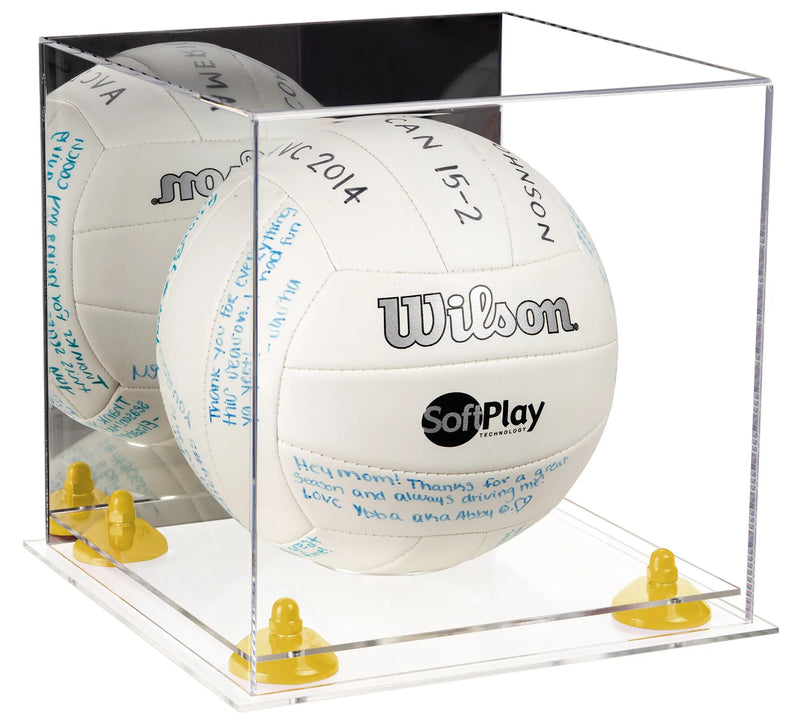 Acrylic Volleyball Display Case for sale on Better Display Cases