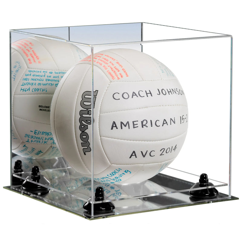 Acrylic Volleyball Display Case for sale on Better Display Cases