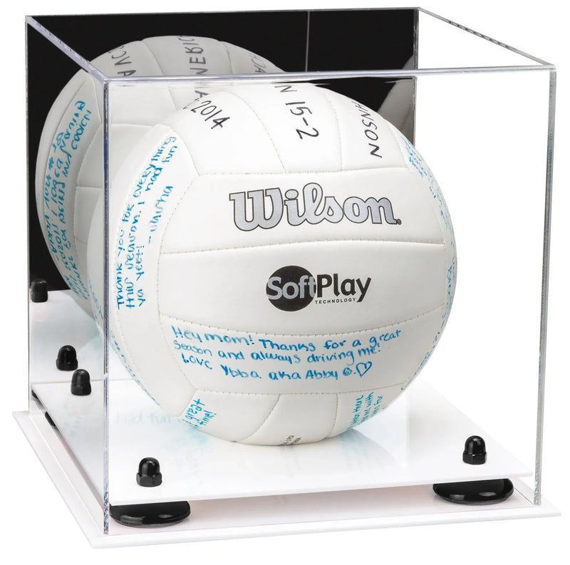 Acrylic Volleyball Display Case for sale on Better Display Cases