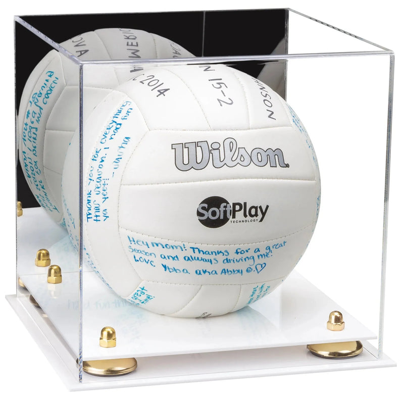 Acrylic Volleyball Display Case for sale on Better Display Cases