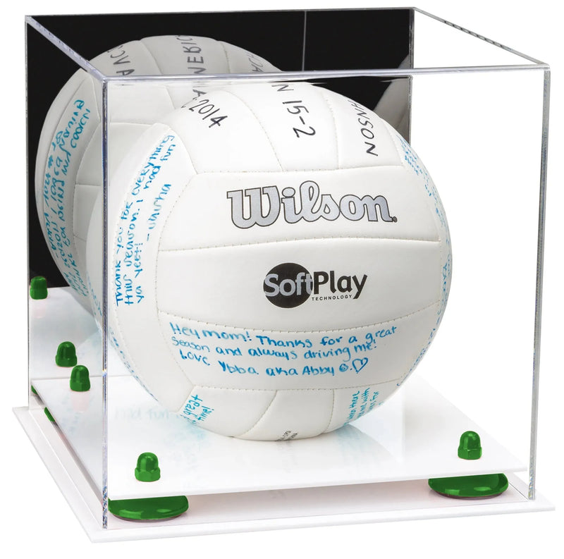 Acrylic Volleyball Display Case for sale on Better Display Cases