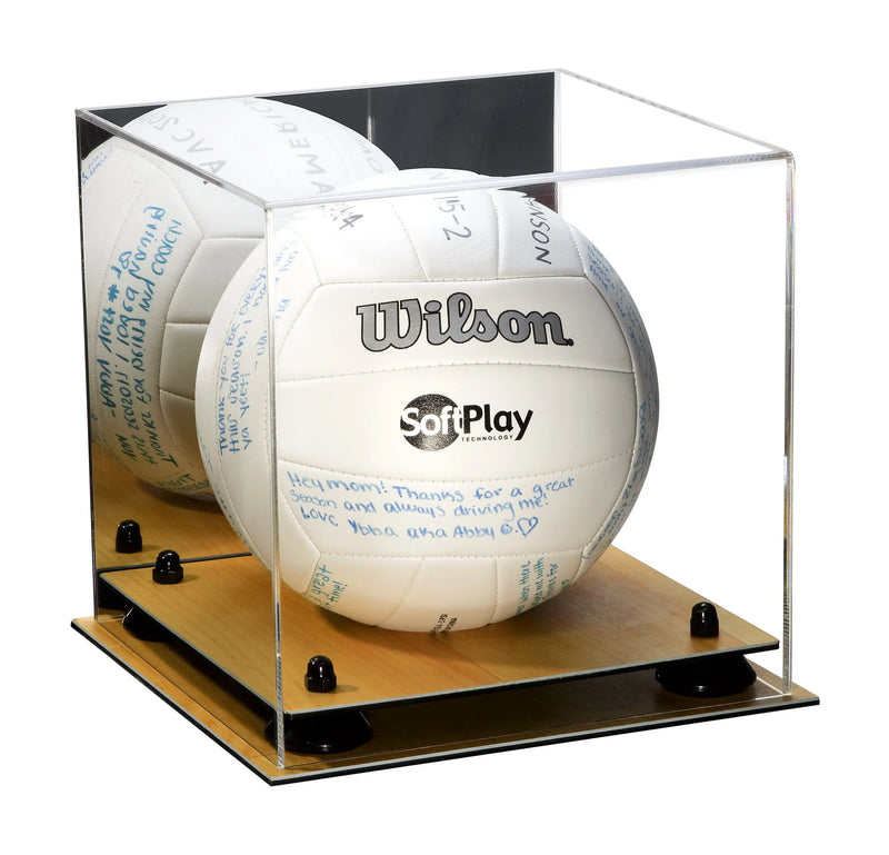 Acrylic Volleyball Display Case for sale on Better Display Cases