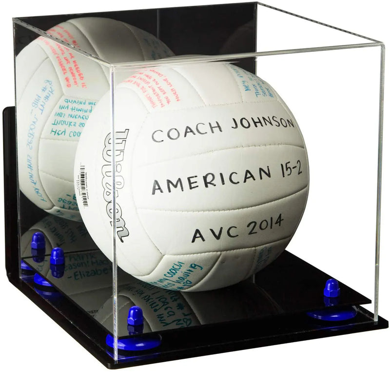 Acrylic Volleyball Display Case for sale on Better Display Cases