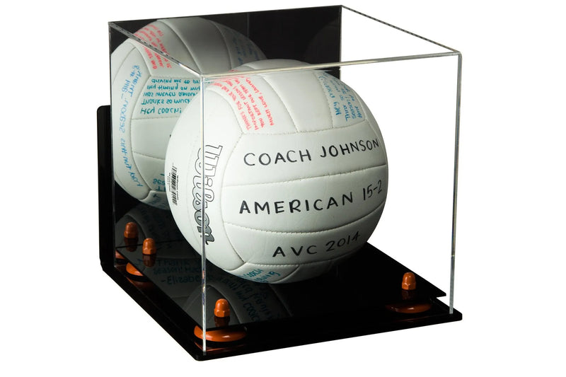 Acrylic Volleyball Display Case for sale on Better Display Cases