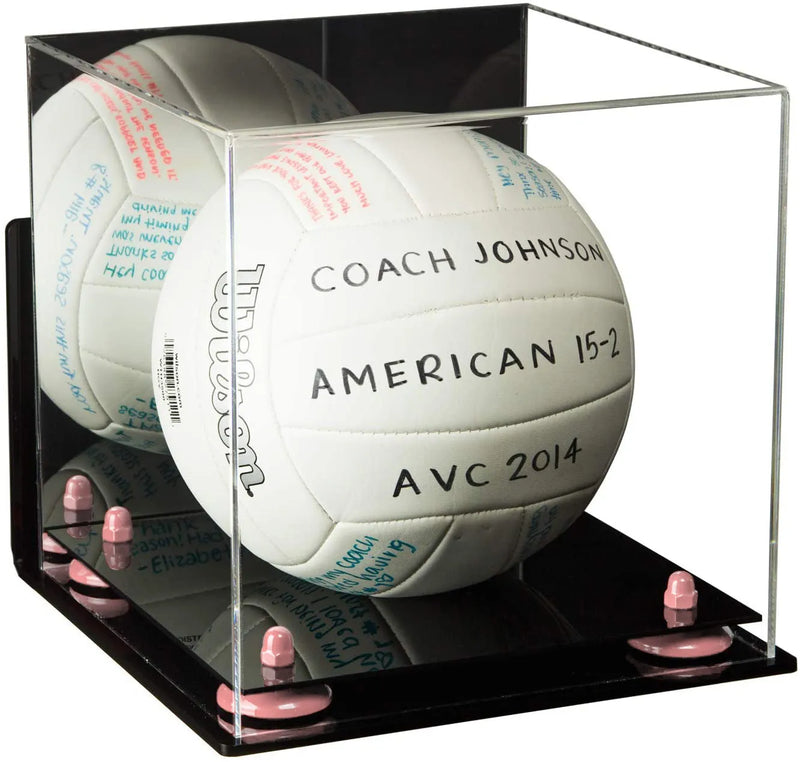 Acrylic Volleyball Display Case for sale on Better Display Cases