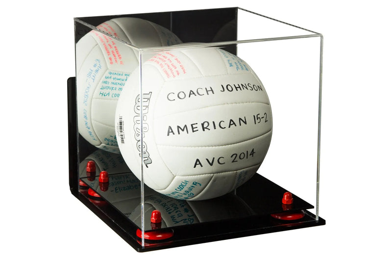 Acrylic Volleyball Display Case for sale on Better Display Cases