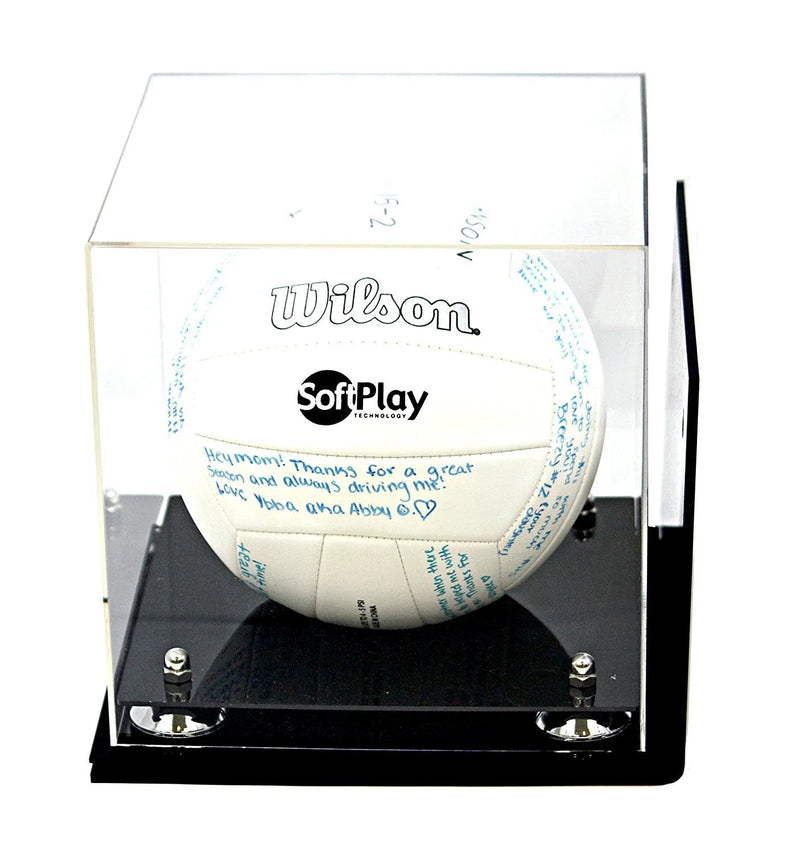 Acrylic Volleyball Display Case for sale on Better Display Cases