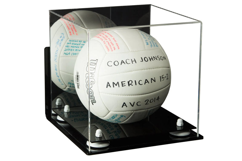 Acrylic Volleyball Display Case for sale on Better Display Cases