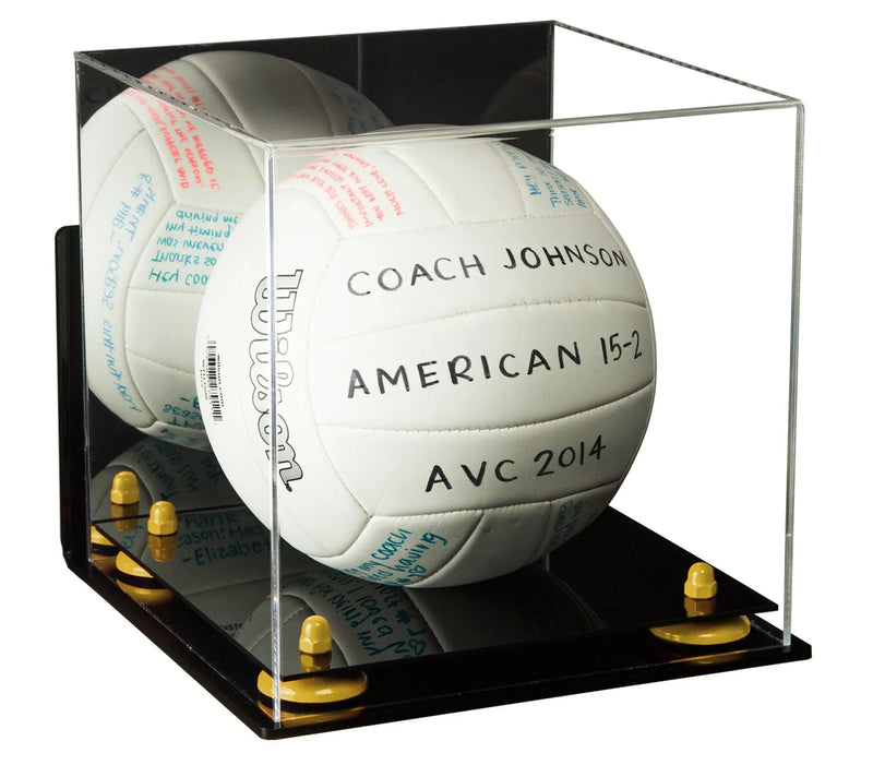 Acrylic Volleyball Display Case for sale on Better Display Cases