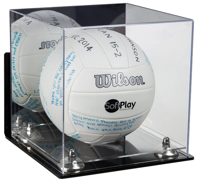 Acrylic Volleyball Display Case for sale on Better Display Cases