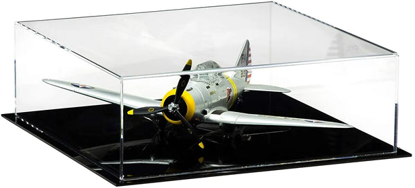 airplane, rocket, ship, train, model car display case for sale at better display cases