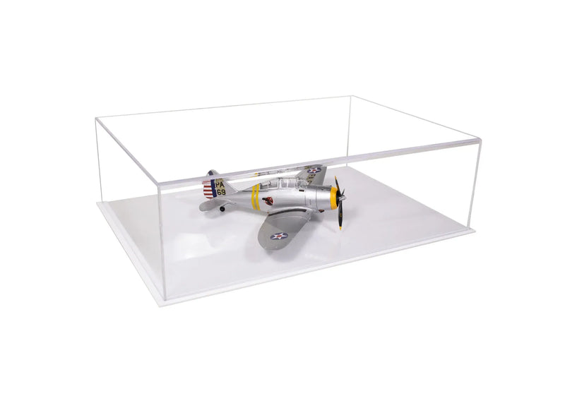 model airplane display case for sale at better display cases