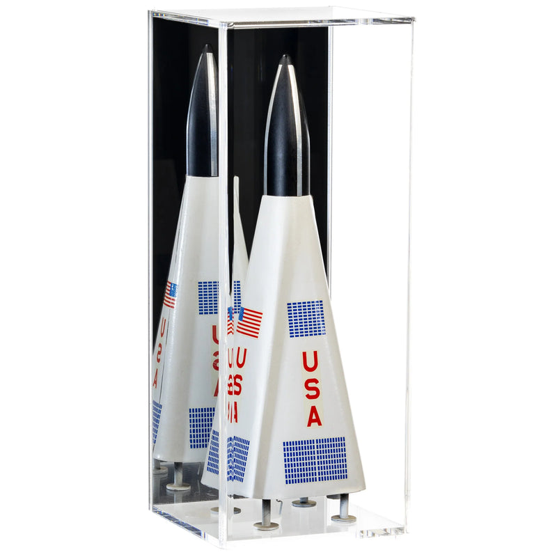 airplane, rocket, ship, train, model car display case for sale at better display cases