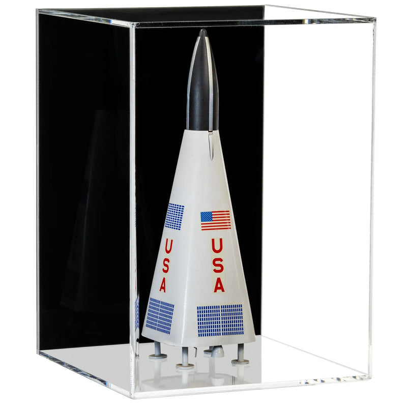 airplane, rocket, ship, train, model car display case for sale at better display cases