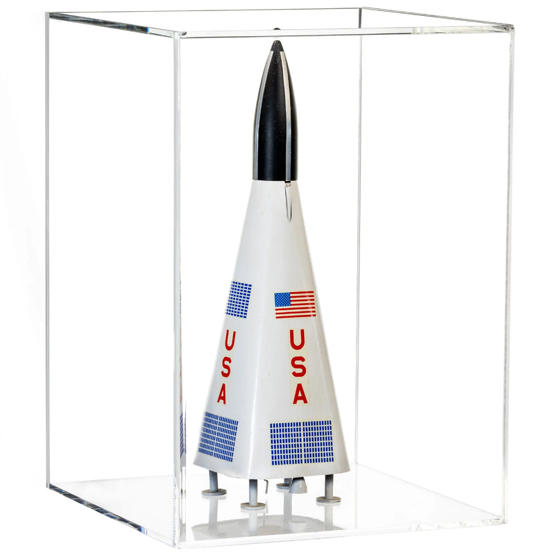 airplane, rocket, ship, train, model car display case for sale at better display cases