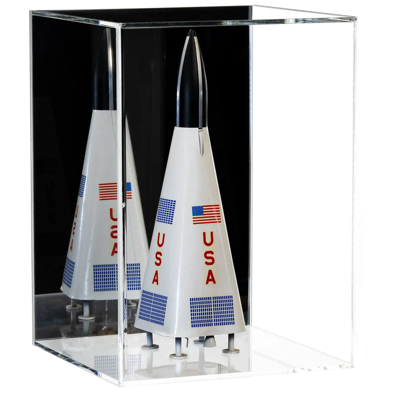 airplane, rocket, ship, train, model car display case for sale at better display cases