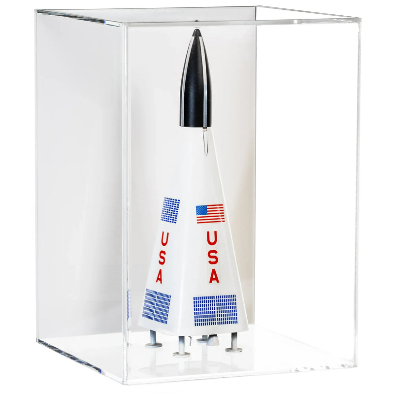 airplane, rocket, ship, train, model car display case for sale at better display cases