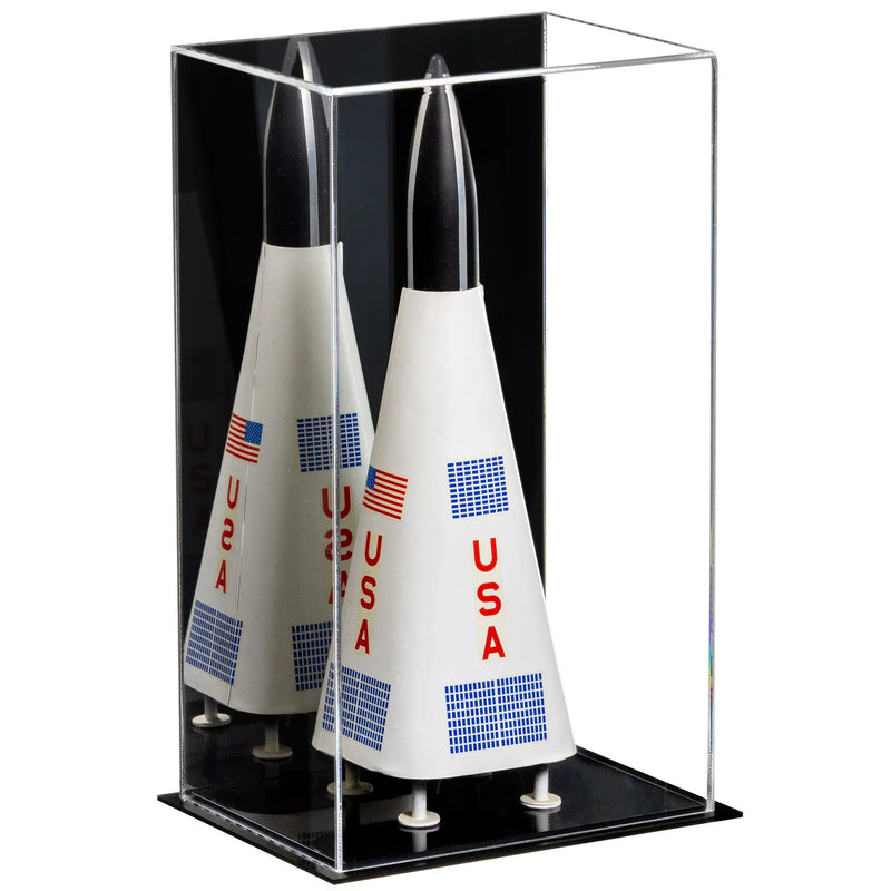 airplane, rocket, ship, train, model car display case for sale at better display cases