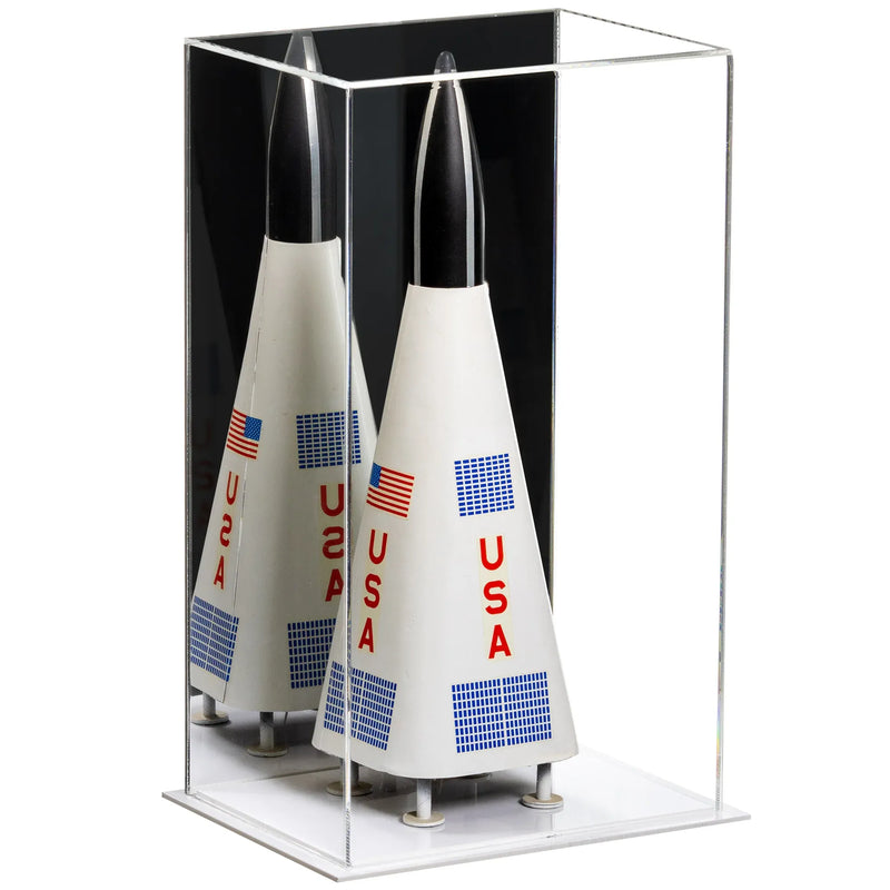 airplane, rocket, ship, train, model car display case for sale at better display cases