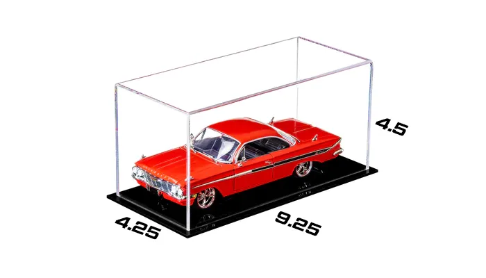 airplane, rocket, ship, train, model car display case for sale at better display cases