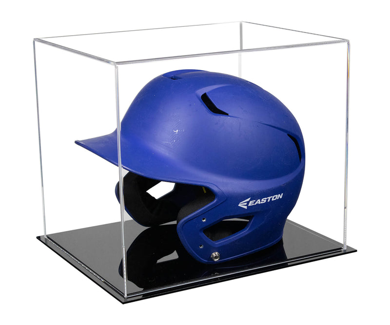 baseball batting helmet display case for sale at better display cases