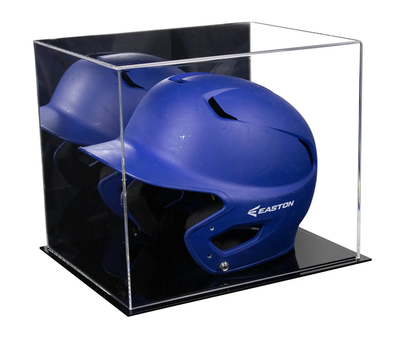 baseball batting helmet display case for sale at better display cases