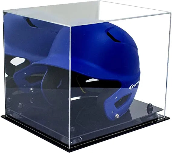 baseball batting helmet display case for sale at better display cases