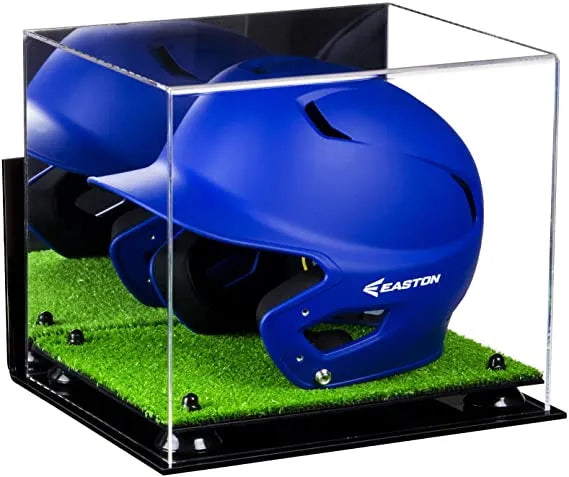 baseball batting helmet display case for sale at better display cases