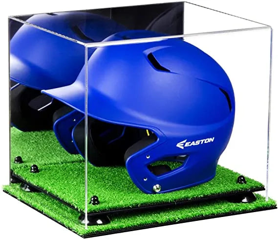 baseball batting helmet display case for sale at better display cases