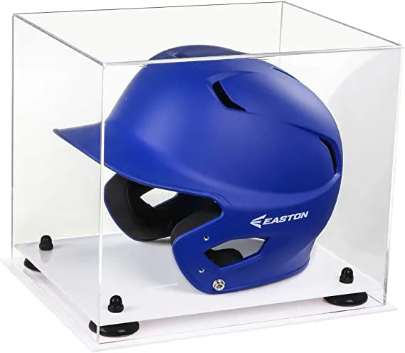 baseball batting helmet display case for sale at better display cases