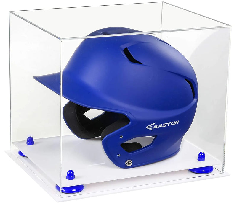 baseball batting helmet display case for sale at better display cases