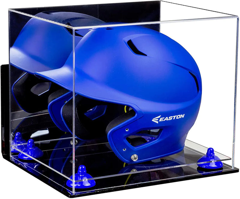 baseball batting helmet display case for sale at better display cases