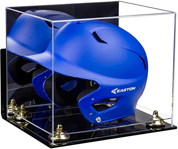 baseball batting helmet display case for sale at better display cases