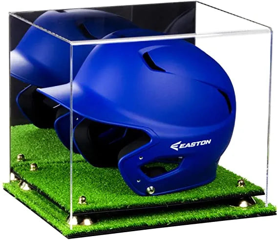 baseball batting helmet display case for sale at better display cases