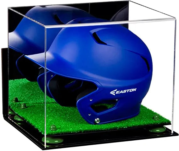 baseball batting helmet display case for sale at better display cases