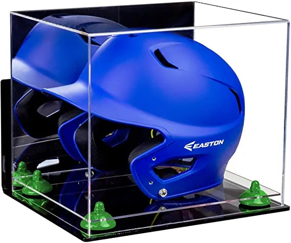 baseball batting helmet display case for sale at better display cases