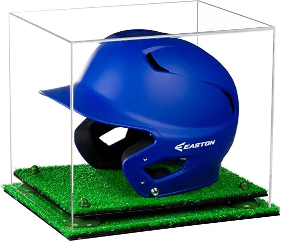 baseball batting helmet display case for sale at better display cases