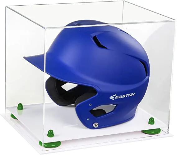 baseball batting helmet display case for sale at better display cases