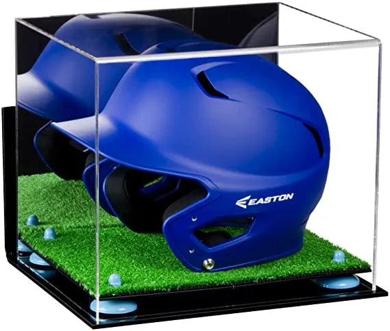 baseball batting helmet display case for sale at better display cases