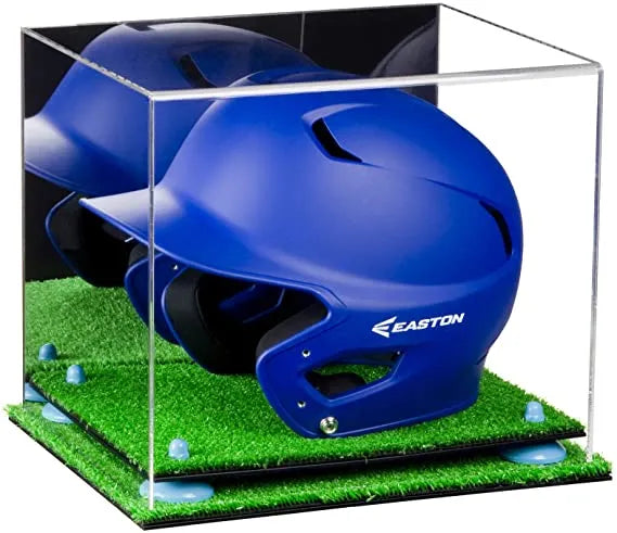 baseball batting helmet display case for sale at better display cases