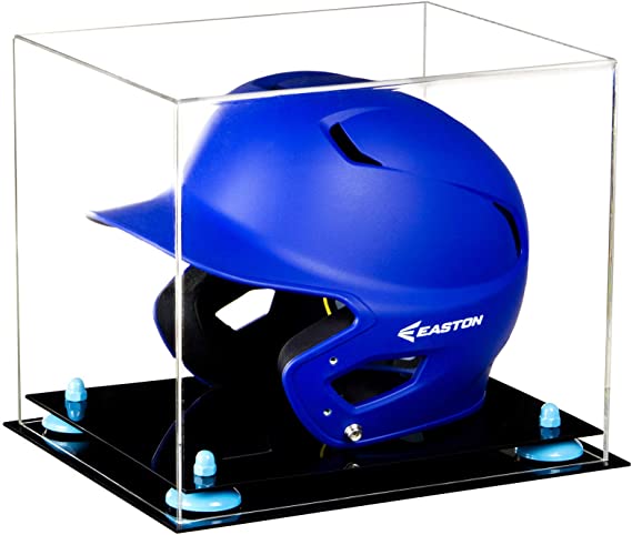 baseball batting helmet display case for sale at better display cases