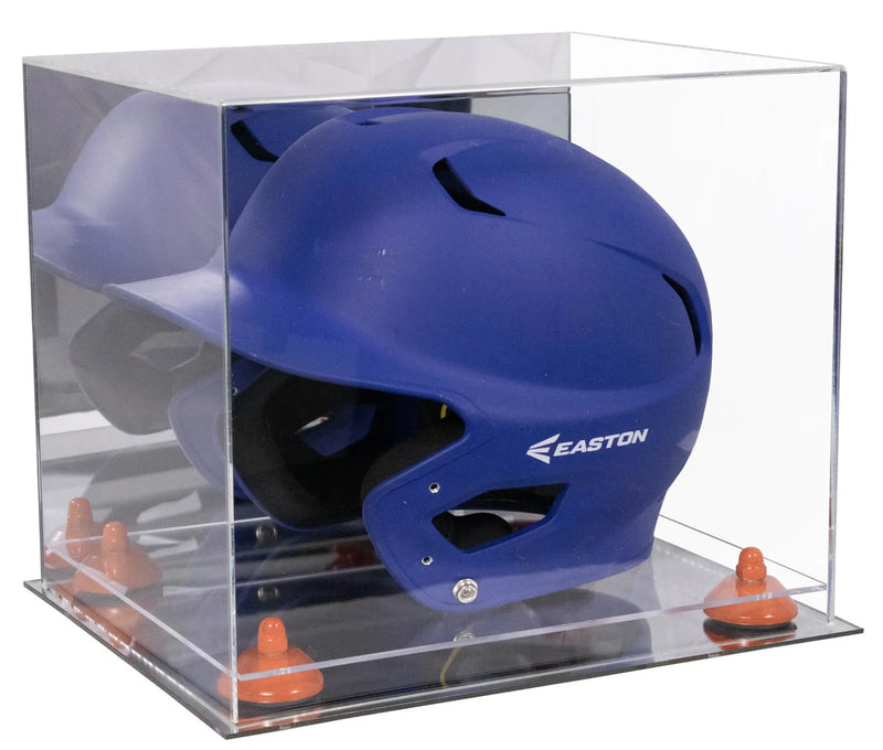 baseball batting helmet display case for sale at better display cases