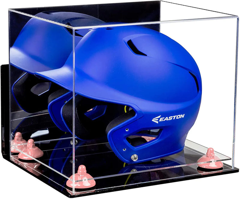 baseball batting helmet display case for sale at better display cases