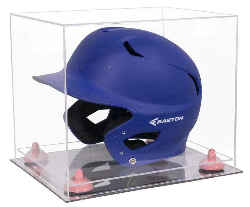 baseball batting helmet display case for sale at better display cases