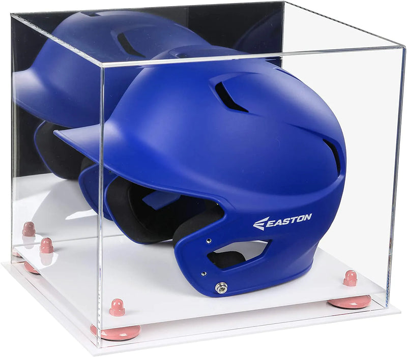 baseball batting helmet display case for sale at better display cases